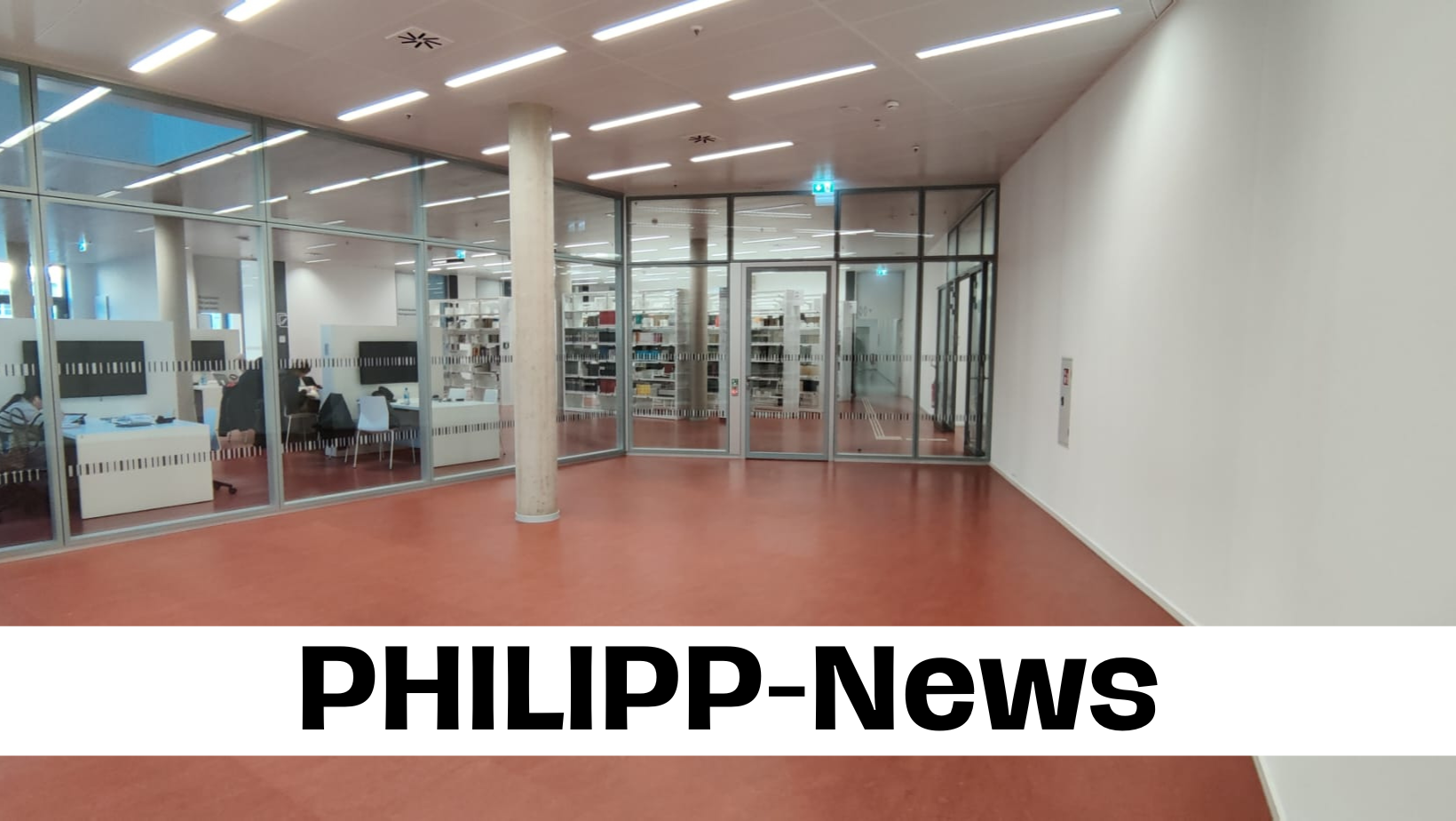 PHILIPP-News: Ergometer und neue Arbeitsplätze – Umgestaltung der Unibib