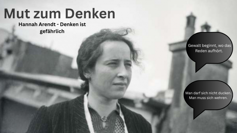 Eine Stimme gegen die Dunkelheit