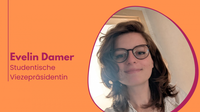 Als Studentin im Präsidium der Uni – Interview mit der studentischen Vizepräsidentin Evelyn Damer