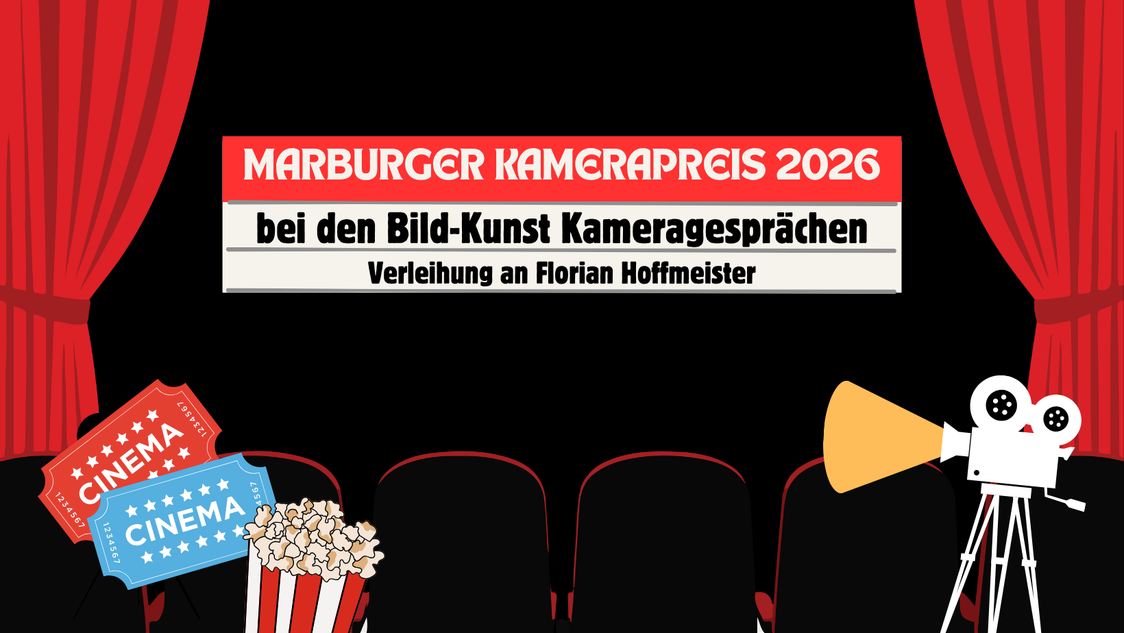 Ein Blick hinter die Kamera: Florian Hoffmeister erhält den Marburger Kamerapreis 2026