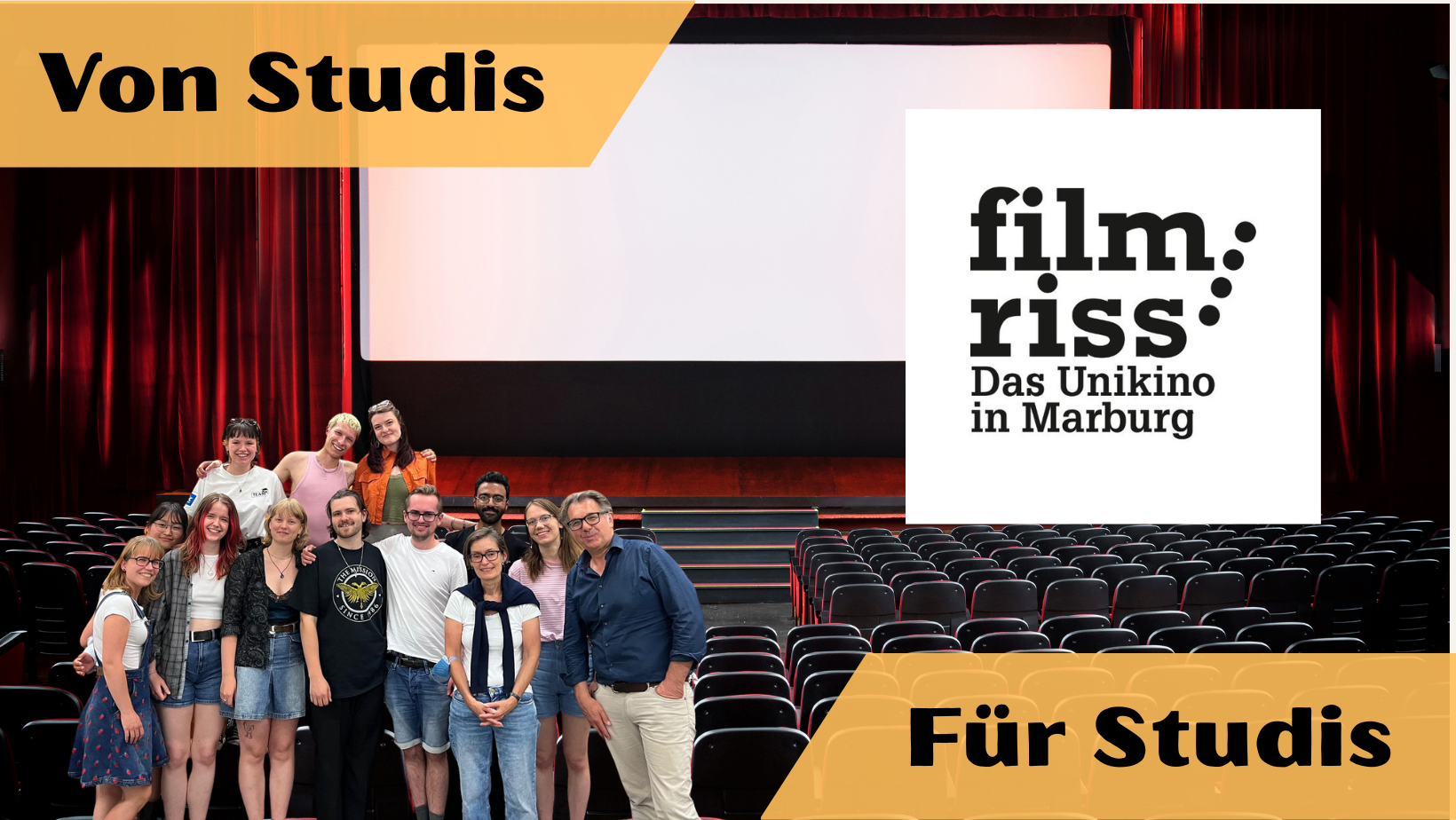 Von Studis für Studis: „Film ab!“ – Wenn der Hörsaal zur Leinwand wird