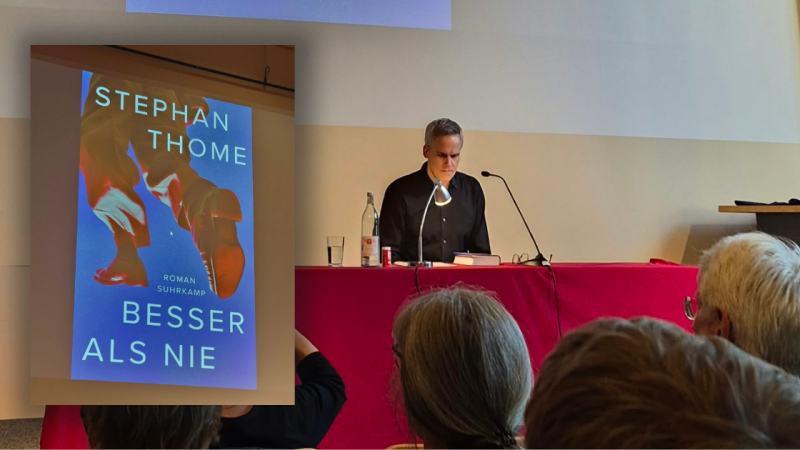 Traditionen überdenken – BESSER (spät) ALS NIE: Eine Lesung mit Stephan Thome